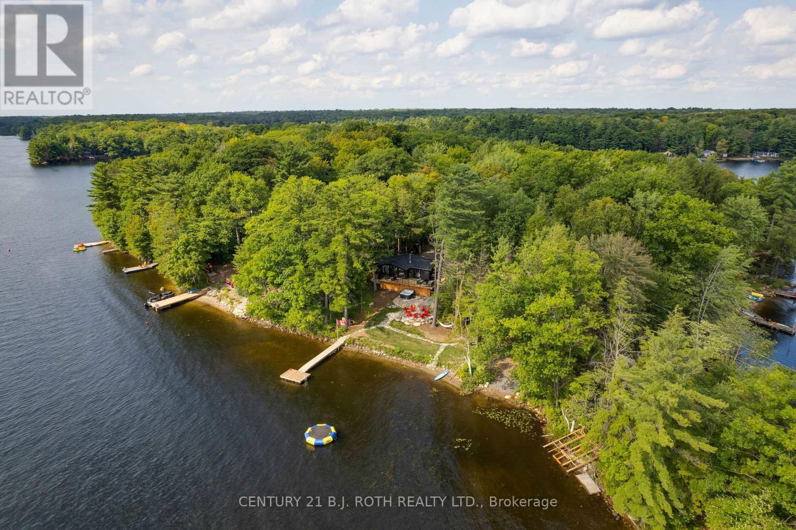 334 Stewart Lake Road, Georgian Bay, ON - Outdoor With Body Of Water With View