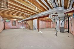 Large unfinished basement -