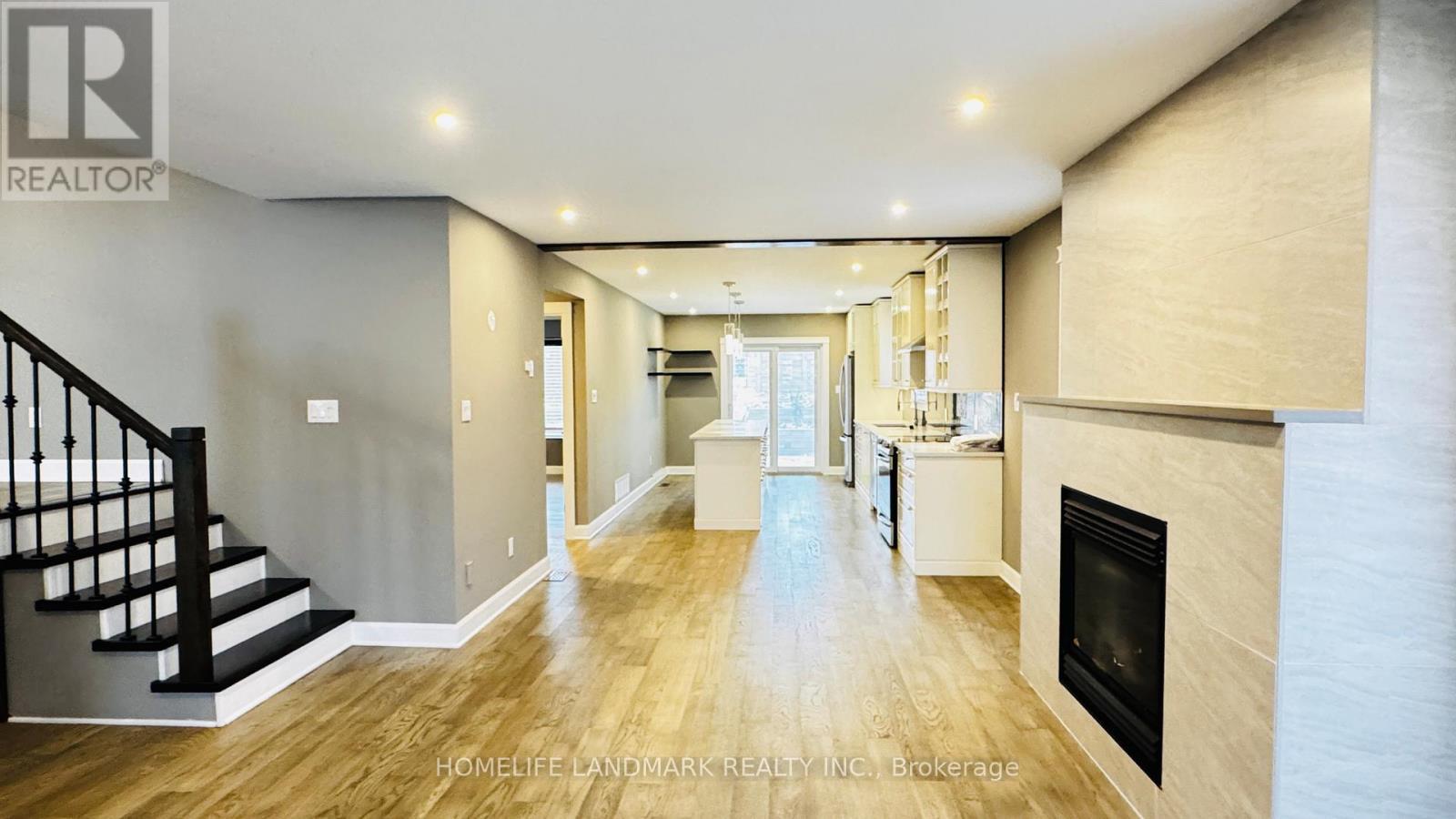 26 Monique Crescent, Barrie, ON - Indoor Photo Showing Other Room With Fireplace