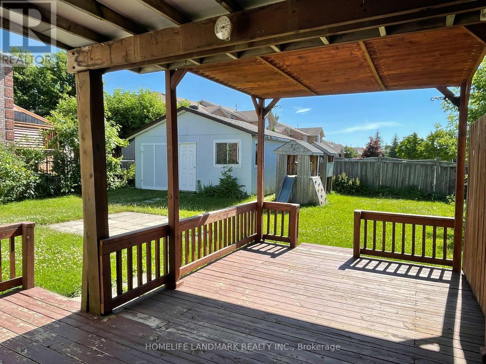 Main - 53 Garibaldi Drive, Barrie, ON - Outdoor With Deck Patio Veranda With Exterior