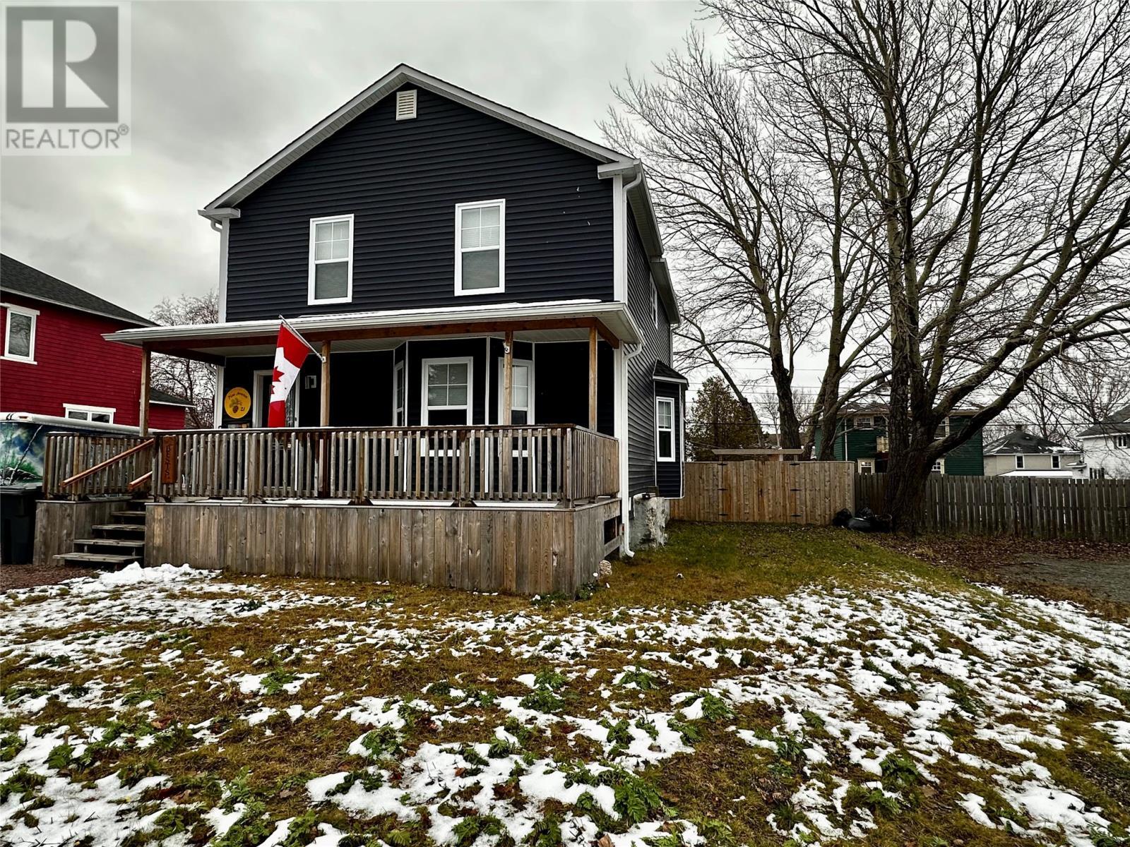 21 Pine Avenue, Grand Falls-Windsor, NL - Outdoor With Deck Patio Veranda