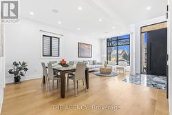 Formal Dining combined w/living 10 ft ceiling -