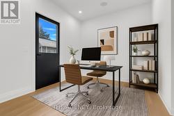 Virtually Staged Office -