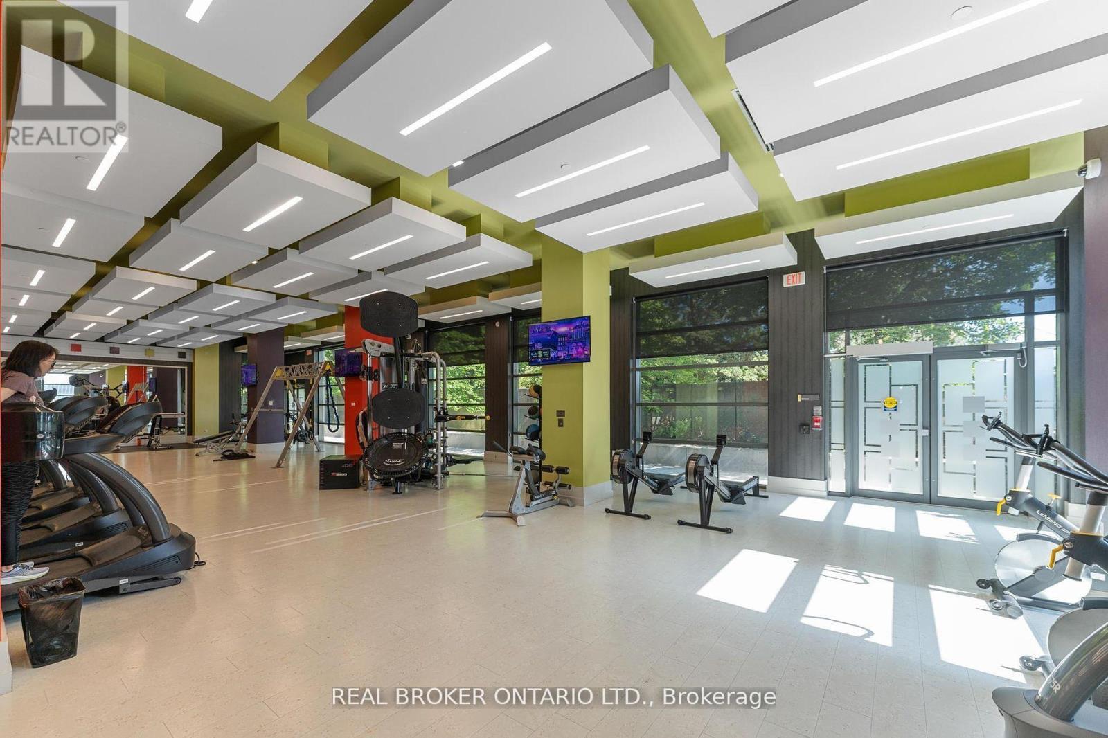2210 - 55 Ann O'Reilly Road, Toronto, ON - Indoor Photo Showing Gym Room