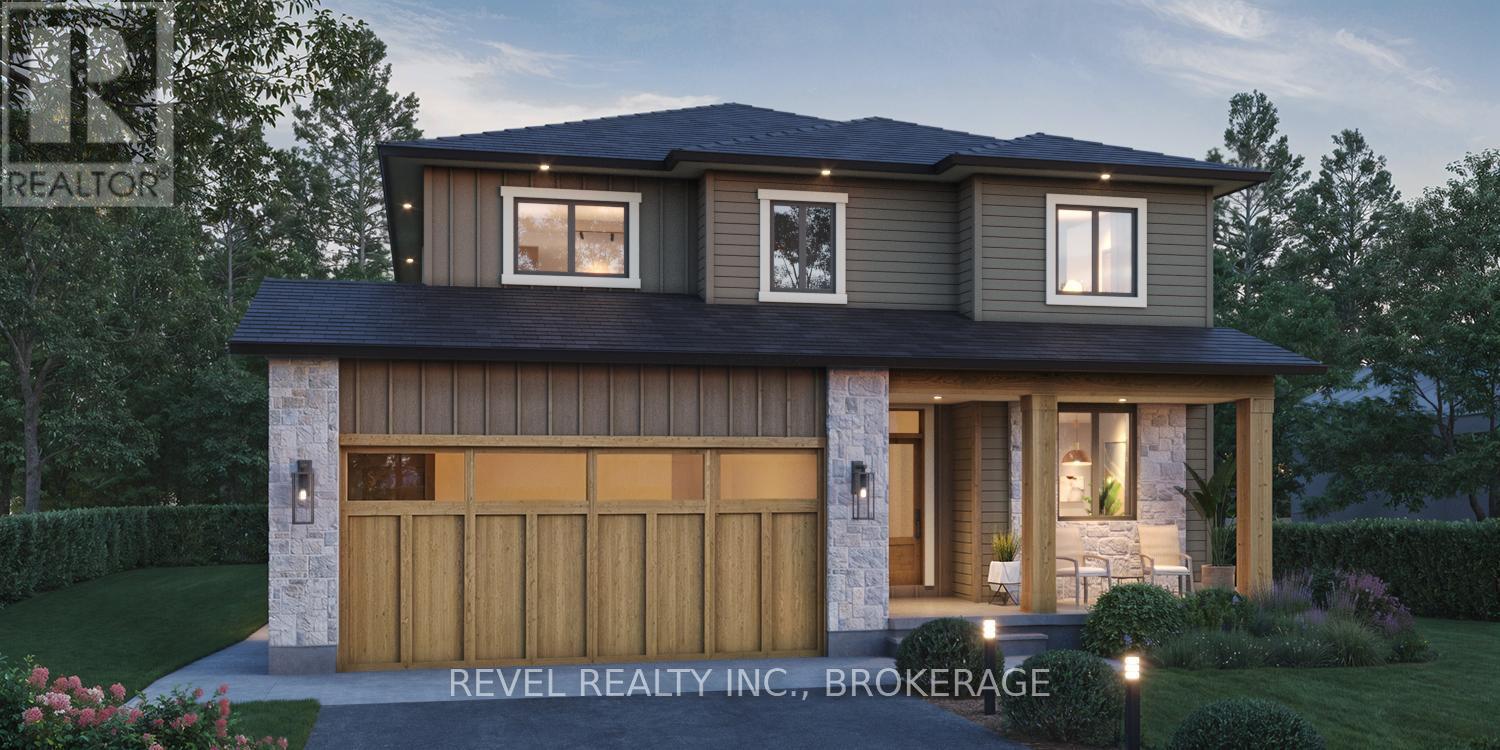 Architectural rendering of the proposed home - 00 Manitou Crescent, Loyalist (Amherstview), ON