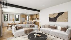 Architectural rendering of the proposed home -