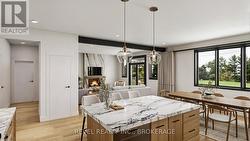 Architectural rendering of the proposed home -