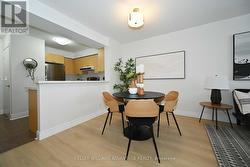 Good size dining area -