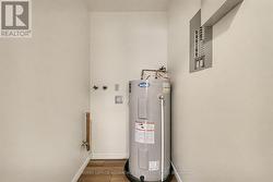 Storage room & Laundry Hookups in unit -