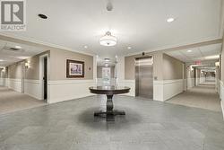 Foyer by main floor elevator -