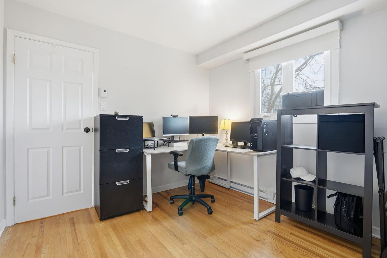 Chambre à coucher - 18 Rue Keats, Montréal (Pierrefonds-Roxboro), QC - Indoor Photo Showing Office