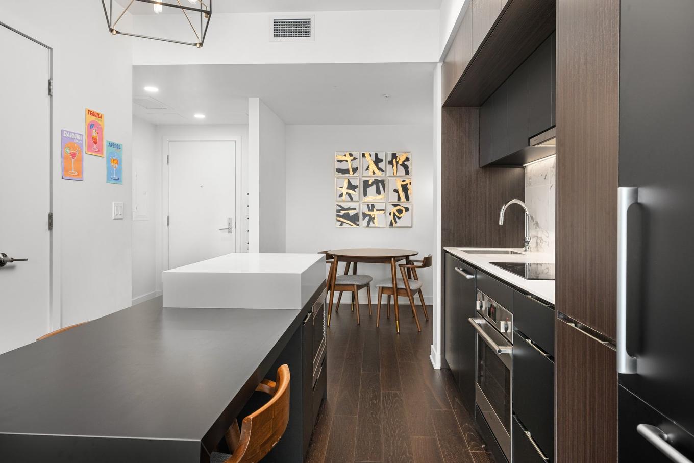 Cuisine - 3608-1188 Rue St-Antoine O., Montréal (Ville-Marie), QC - Indoor Photo Showing Kitchen