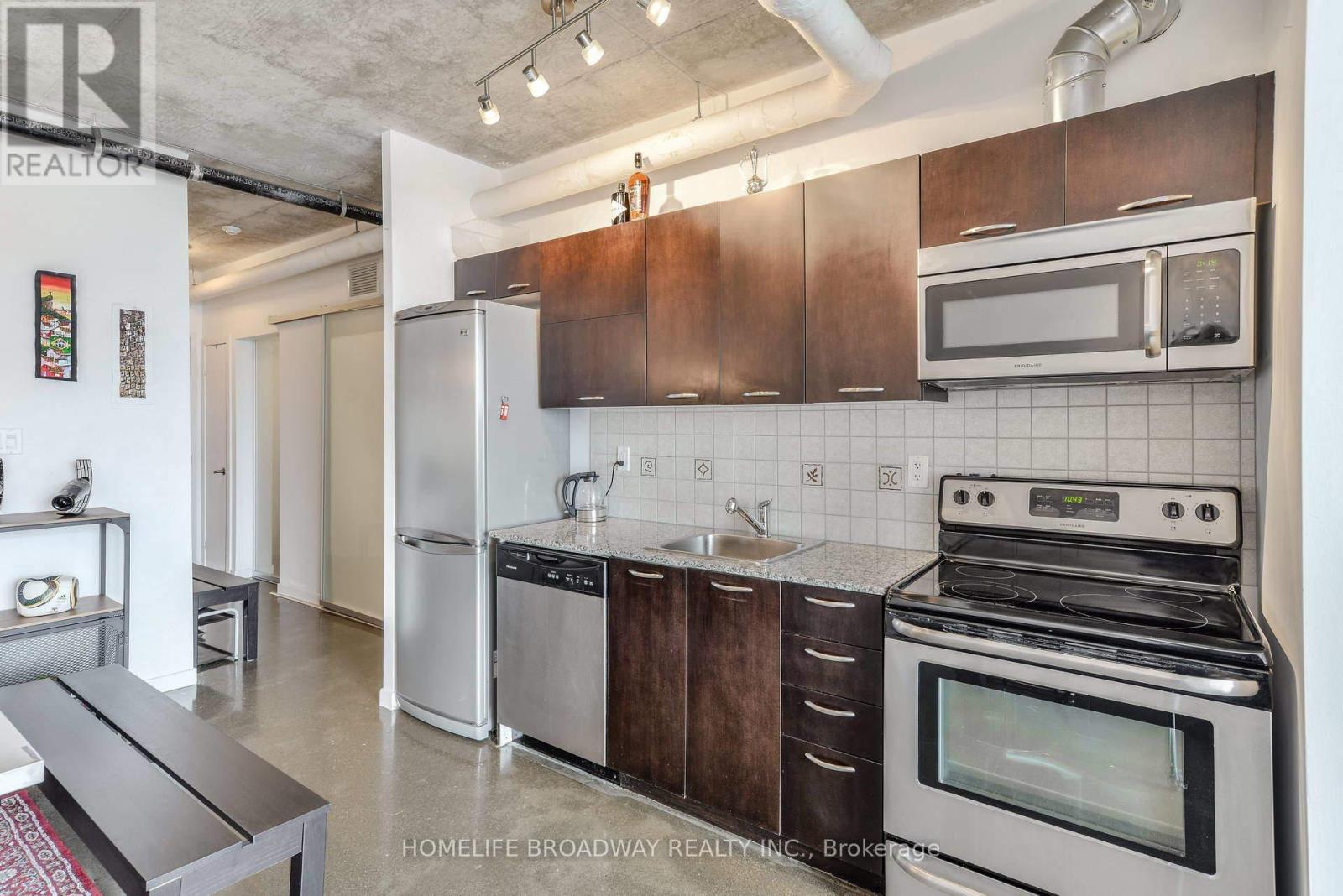 Combined Kitchen - 2012 - 150 Sudbury Street, Toronto, ON - Indoor Photo Showing Kitchen With Stainless Steel Kitchen