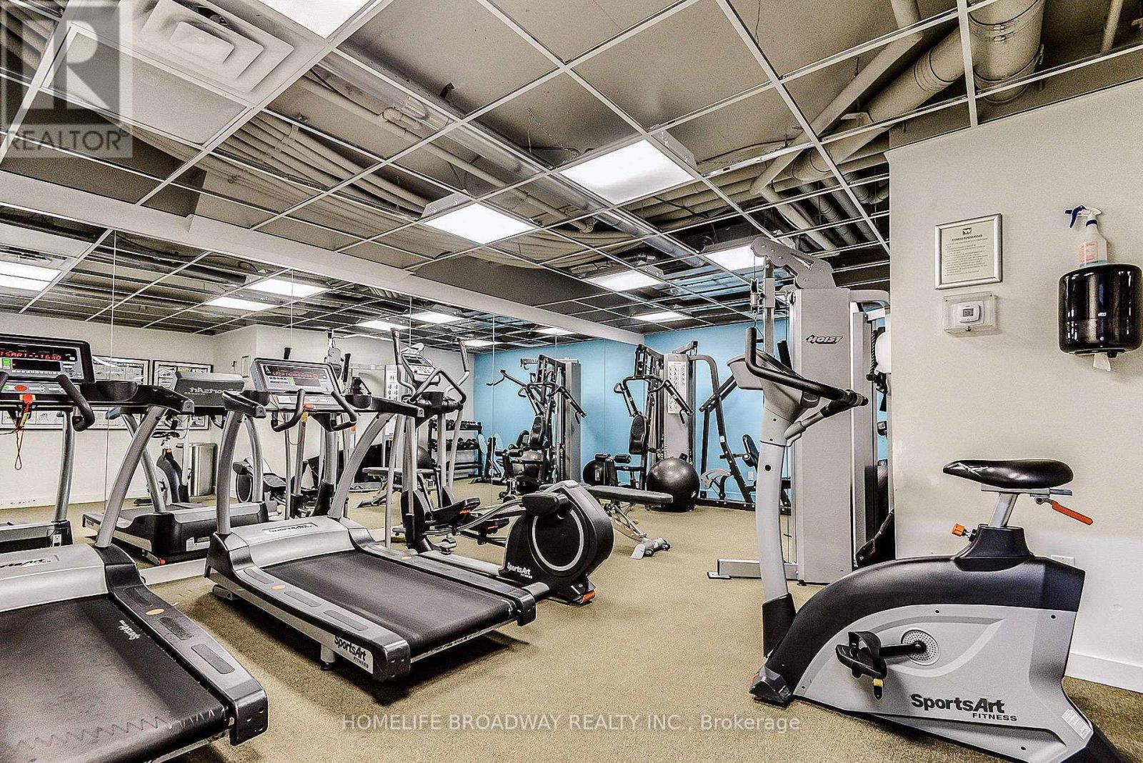 Gym/Exercise Room - 2012 - 150 Sudbury Street, Toronto, ON - Indoor Photo Showing Gym Room