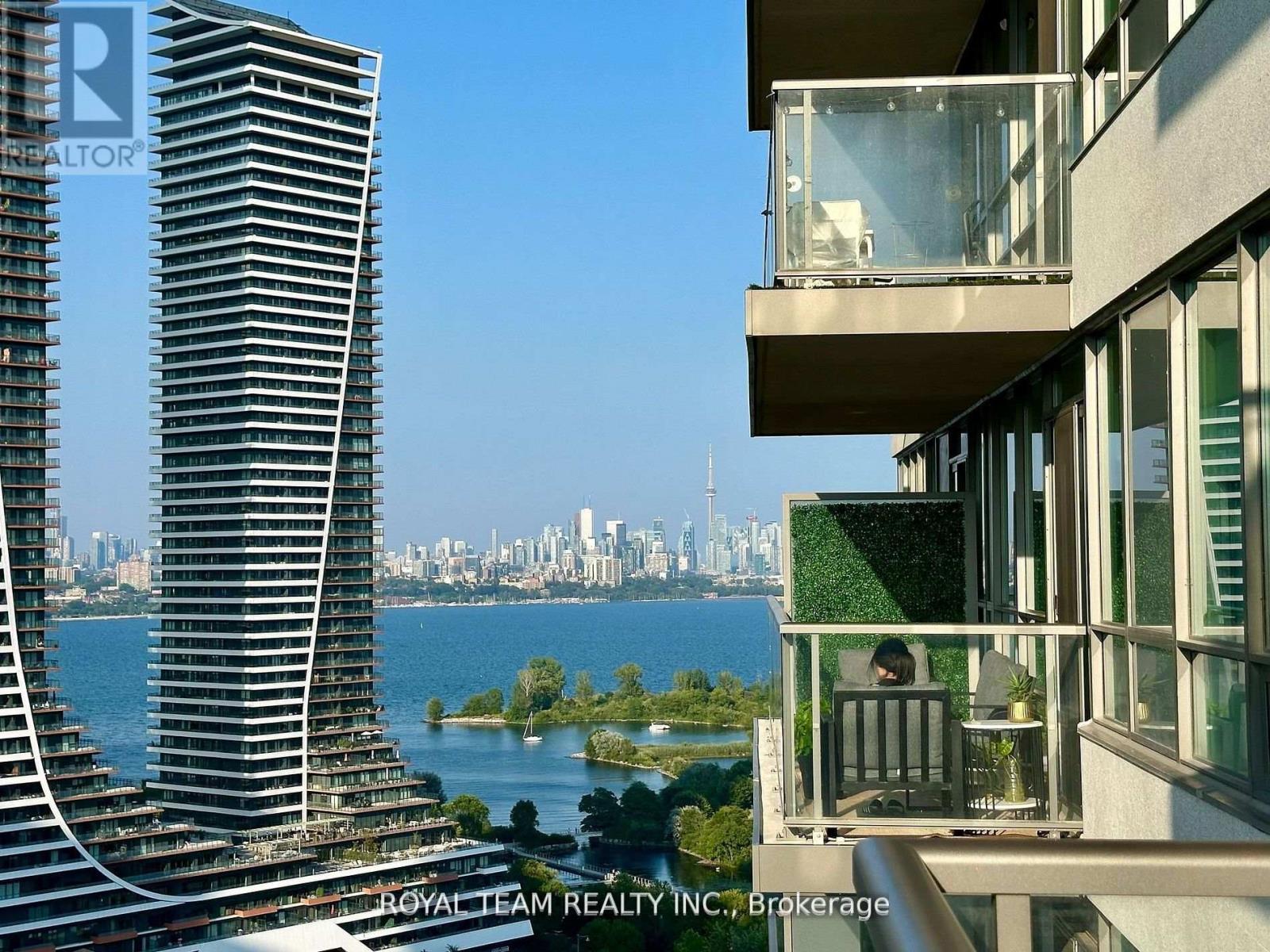 2504 - 2230 Lake Shore Boulevard W, Toronto, ON - Outdoor With Body Of Water