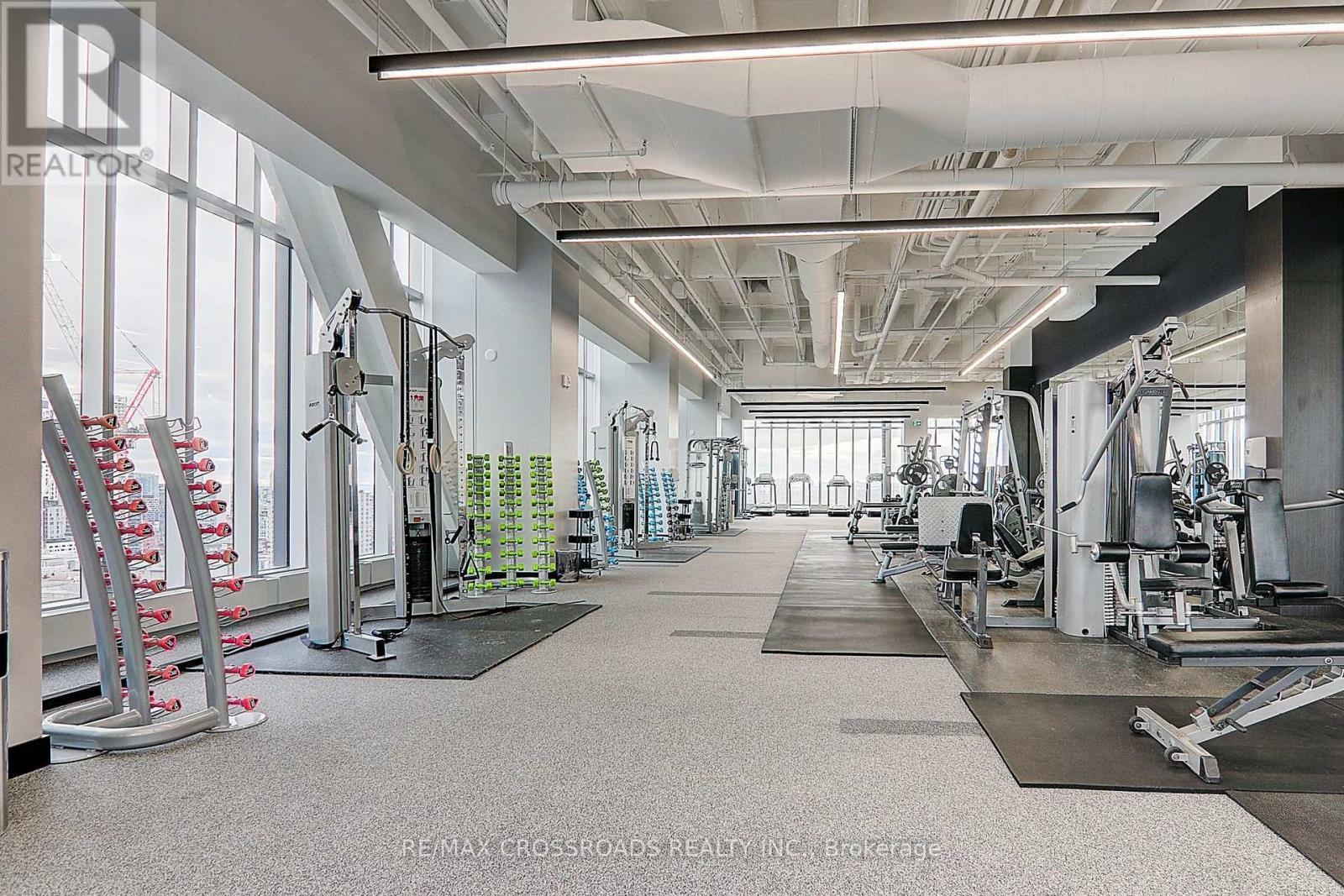4310 - 488 University Avenue, Toronto, ON - Indoor Photo Showing Gym Room