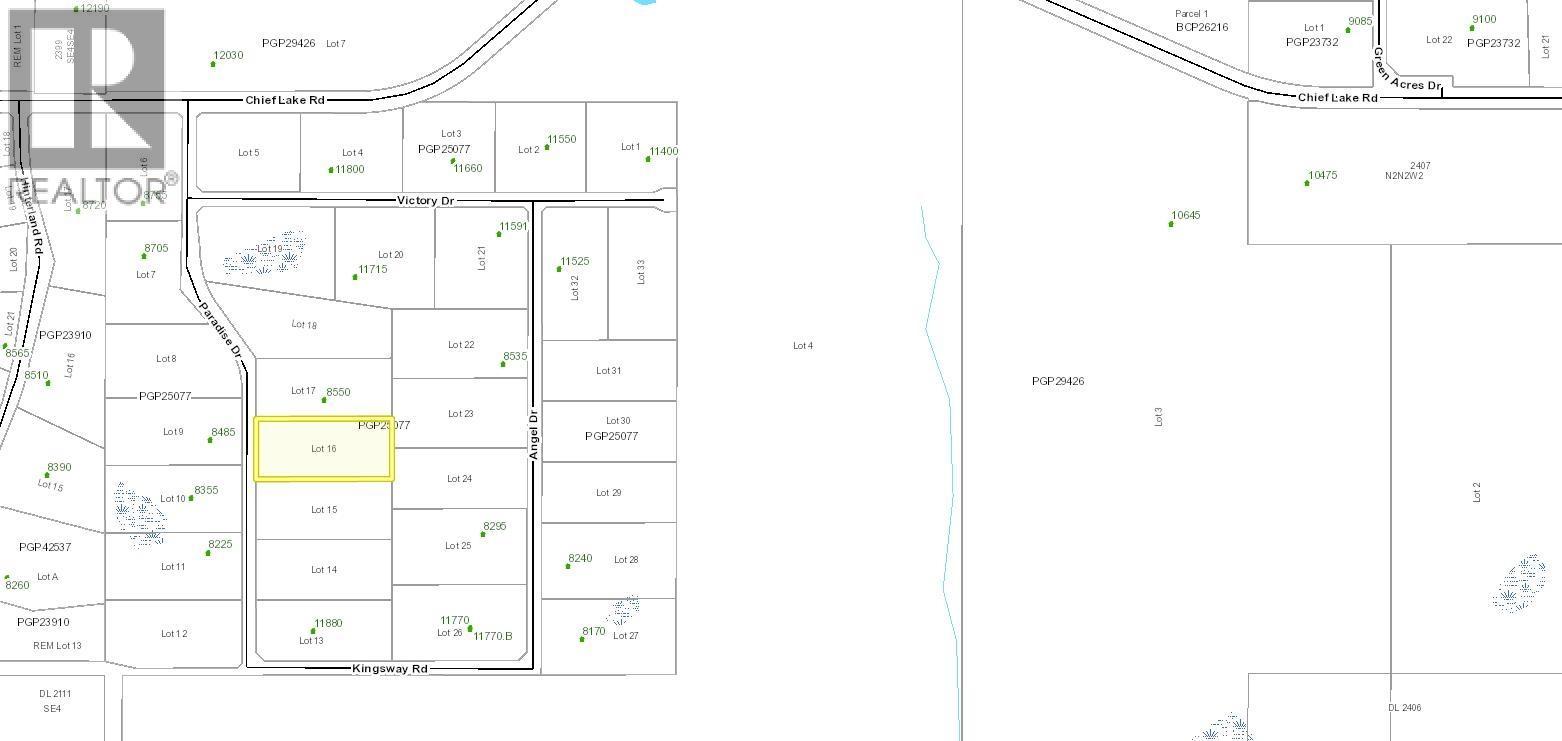 Lot 16 Paradise Road, Prince George, BC
