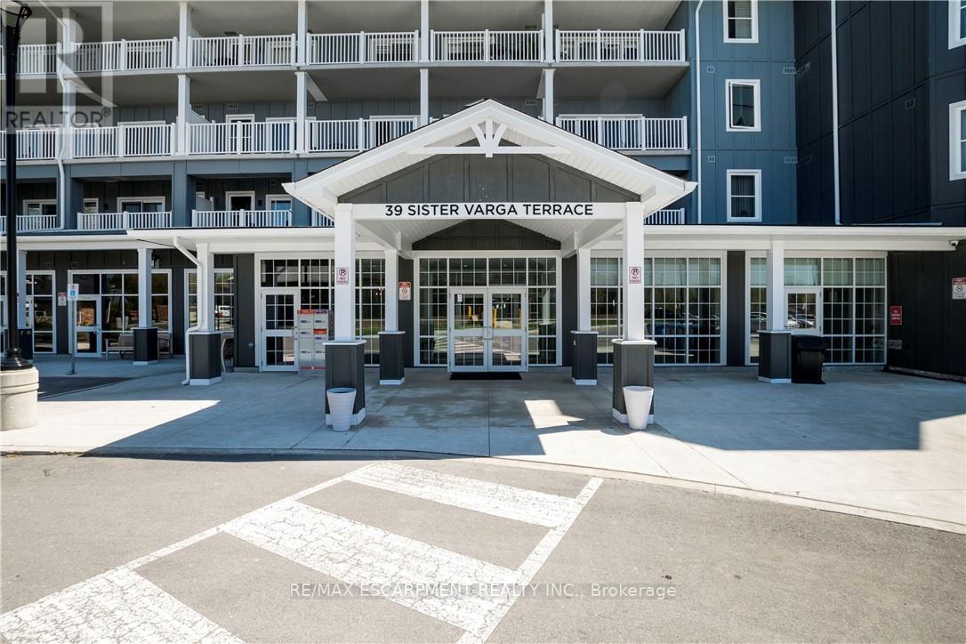 312 - 39 Sister Varga Terrace, Hamilton, ON - Outdoor With Balcony With Facade