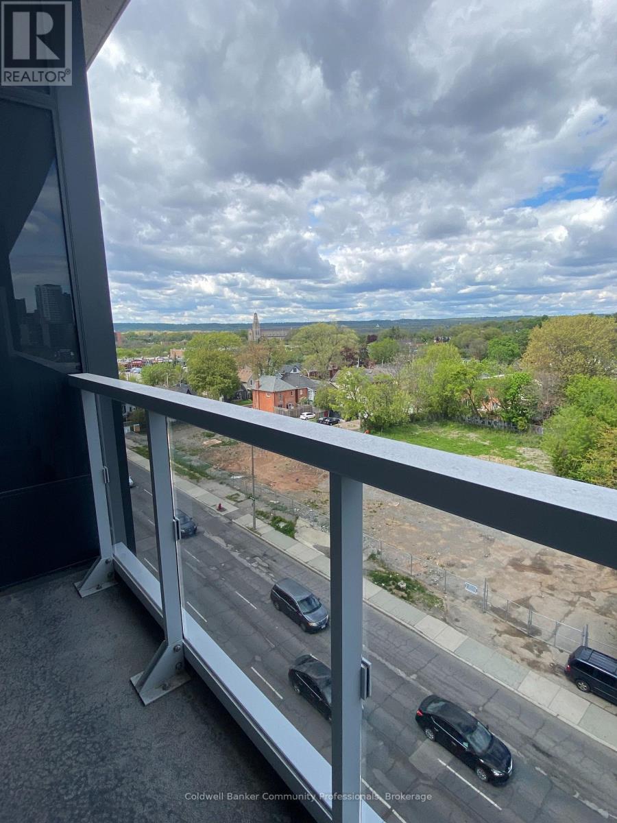 view from balcony - 712 - 415 Main Street W, Hamilton (Kirkendall), ON - Outdoor With View