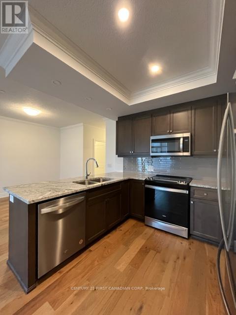310 - 460 Callaway Road, London North (North R), ON - Indoor Photo Showing Kitchen With Double Sink
