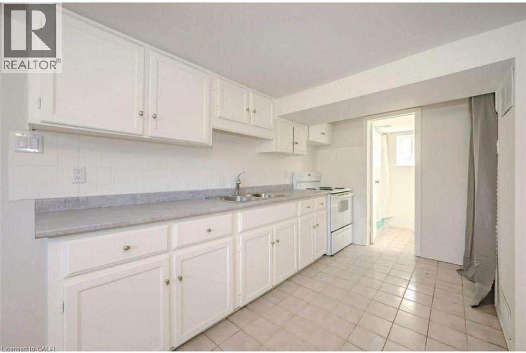 233 Elizabeth Street Unit# Lower, Guelph, ON - Indoor Photo Showing Kitchen With Double Sink