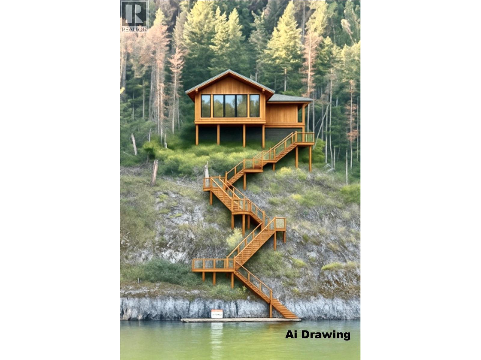 Ai Drawing - 9 Aline Hills Beach, Sicamous, BC