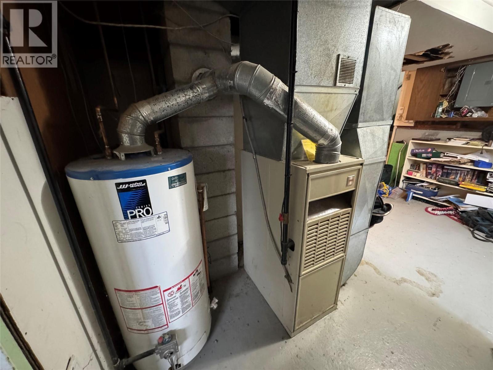 1042 Vine Street, Robson, BC - Indoor Photo Showing Basement