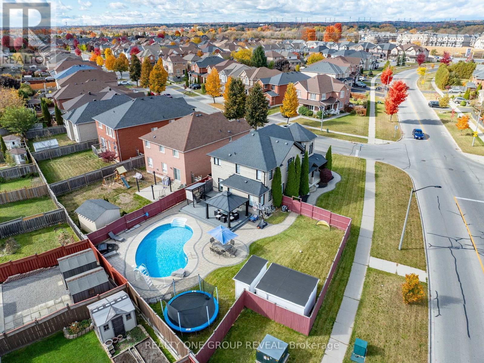1 Bridgid Drive, Whitby, ON - Outdoor With In Ground Pool With View