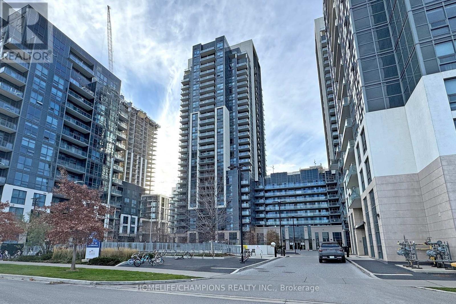 2710 - 20 Meadowglen Place, Toronto, ON - Outdoor With Facade