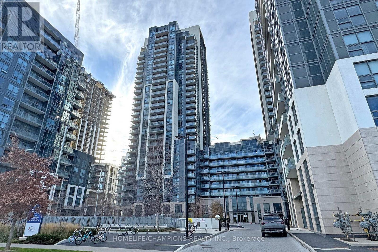 2710 - 20 Meadowglen Place, Toronto, ON - Outdoor With Facade