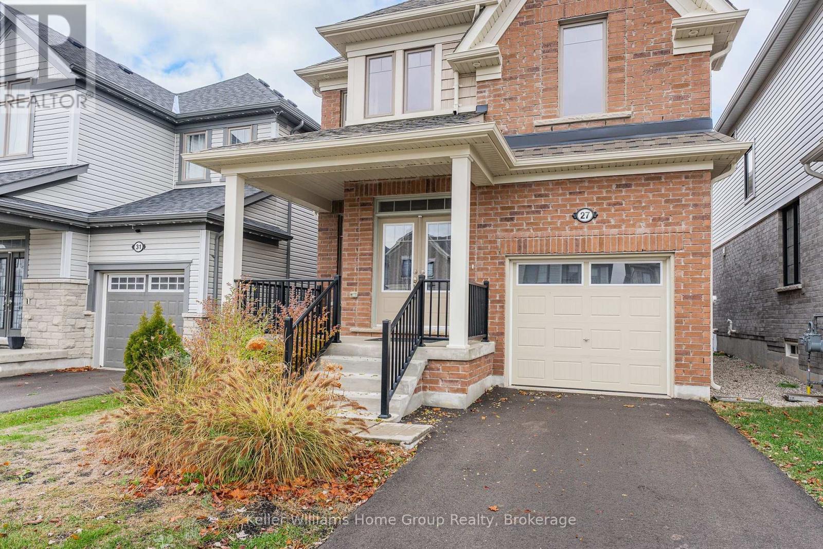 27 Harpin Way W, Centre Wellington (Fergus), ON - Outdoor With Facade