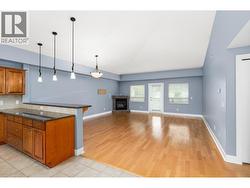 Vaulted ceilings on the top floor -