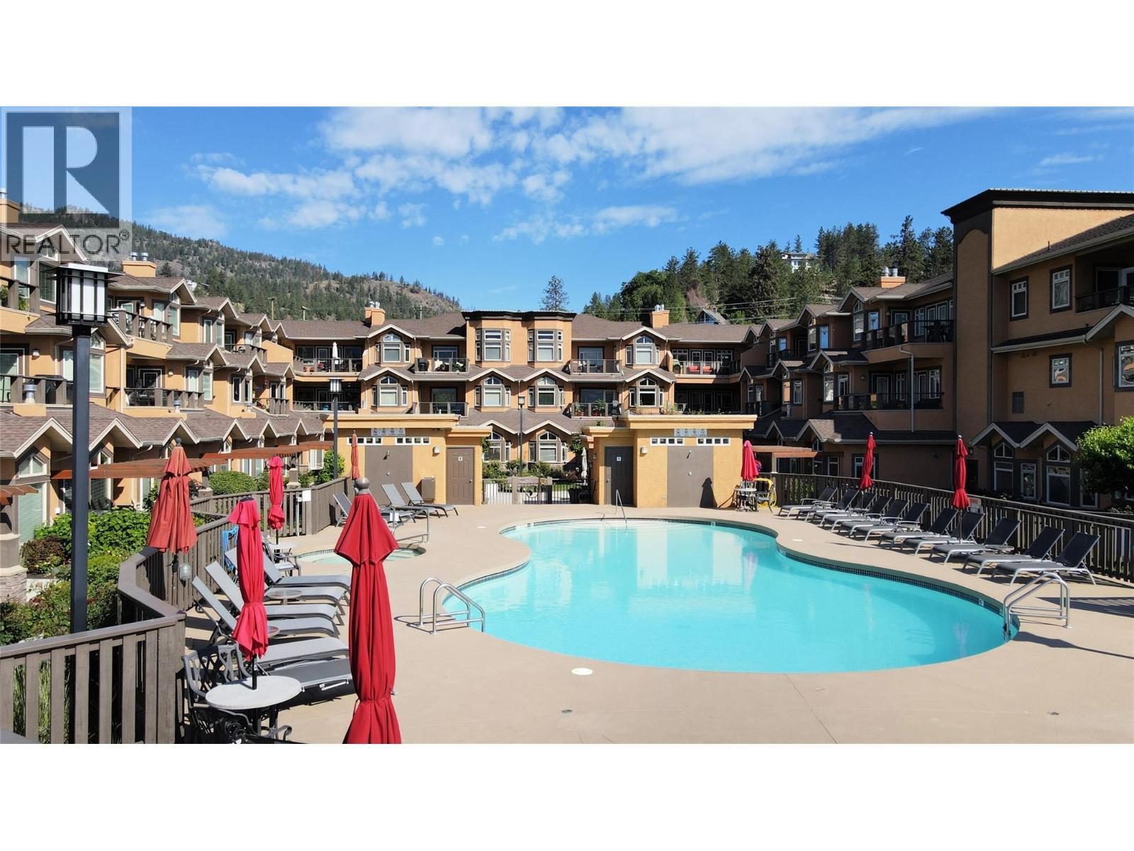 3996 Beach Avenue Unit# 335, Peachland, BC - Outdoor With In Ground Pool