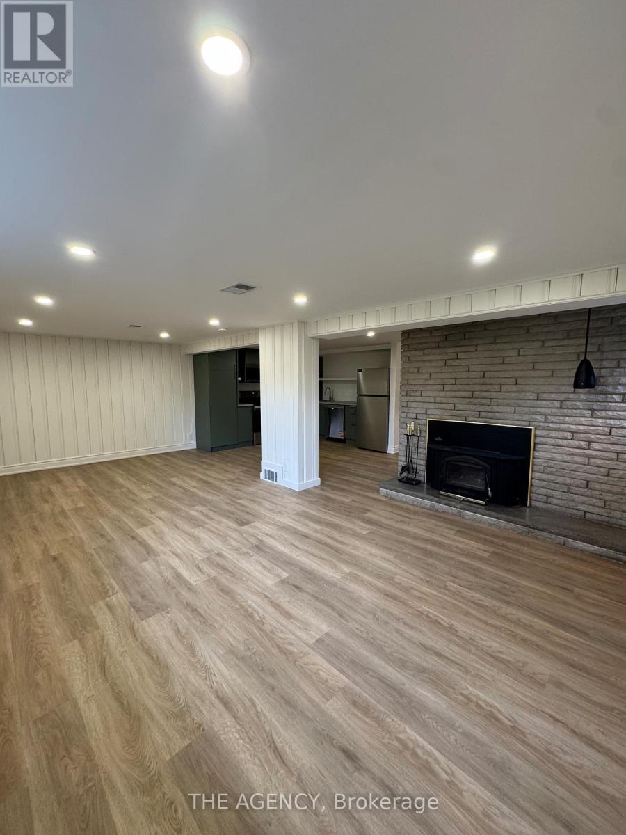 Basement - 1590 Liveoak Drive, Mississauga, ON - Indoor With Fireplace
