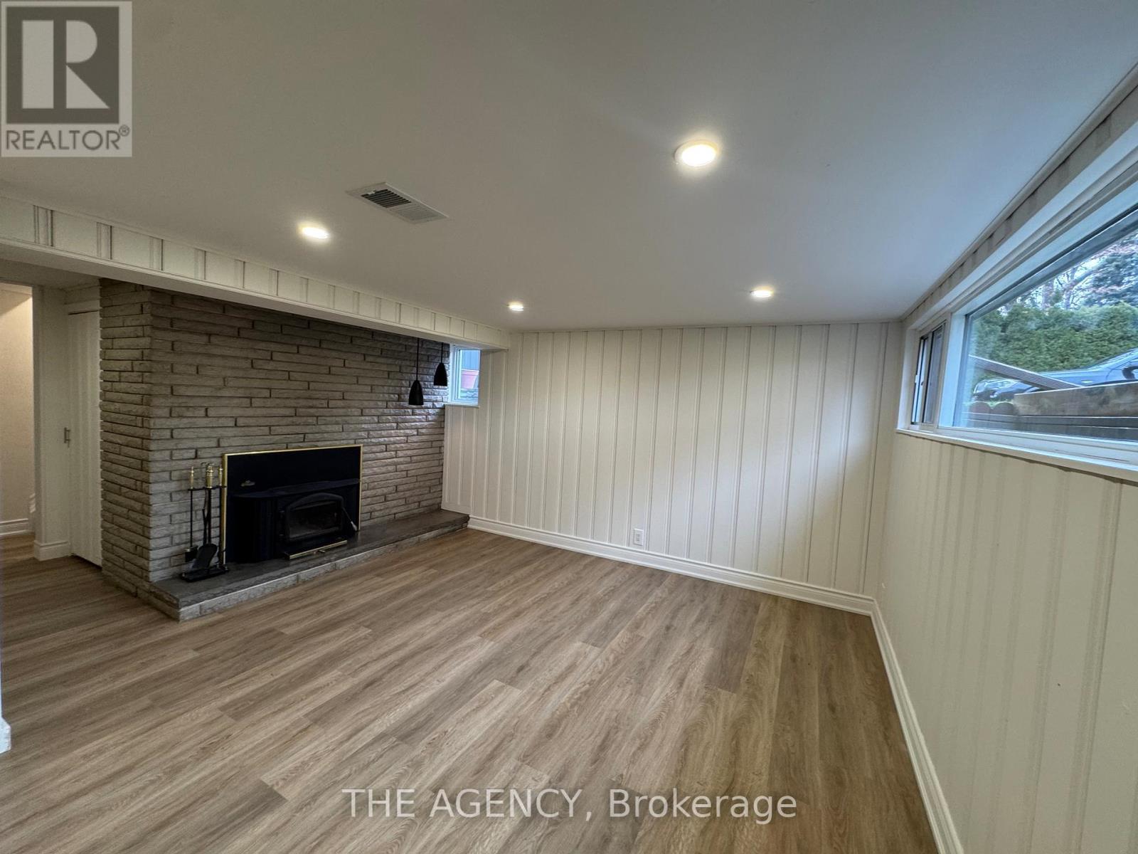 Basement - 1590 Liveoak Drive, Mississauga, ON - Indoor With Fireplace
