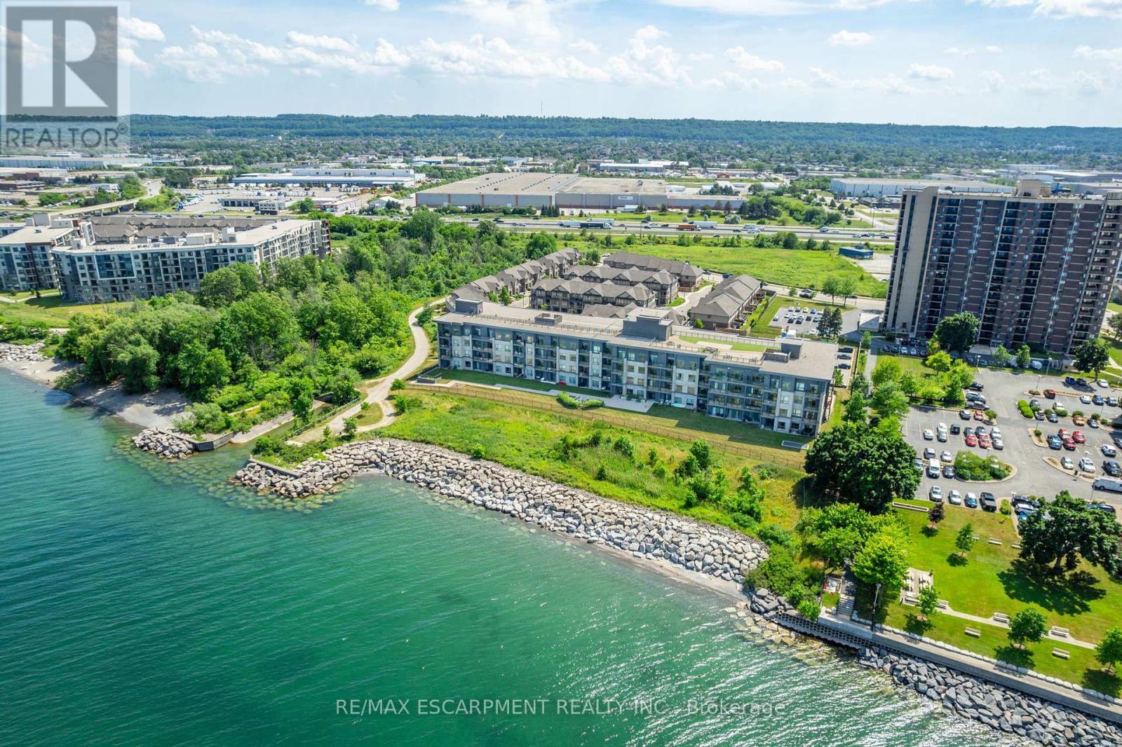 313 - 35 Southshore Crescent, Hamilton, ON - Outdoor With Body Of Water With View