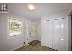 Inside the front entry -large coat closet -