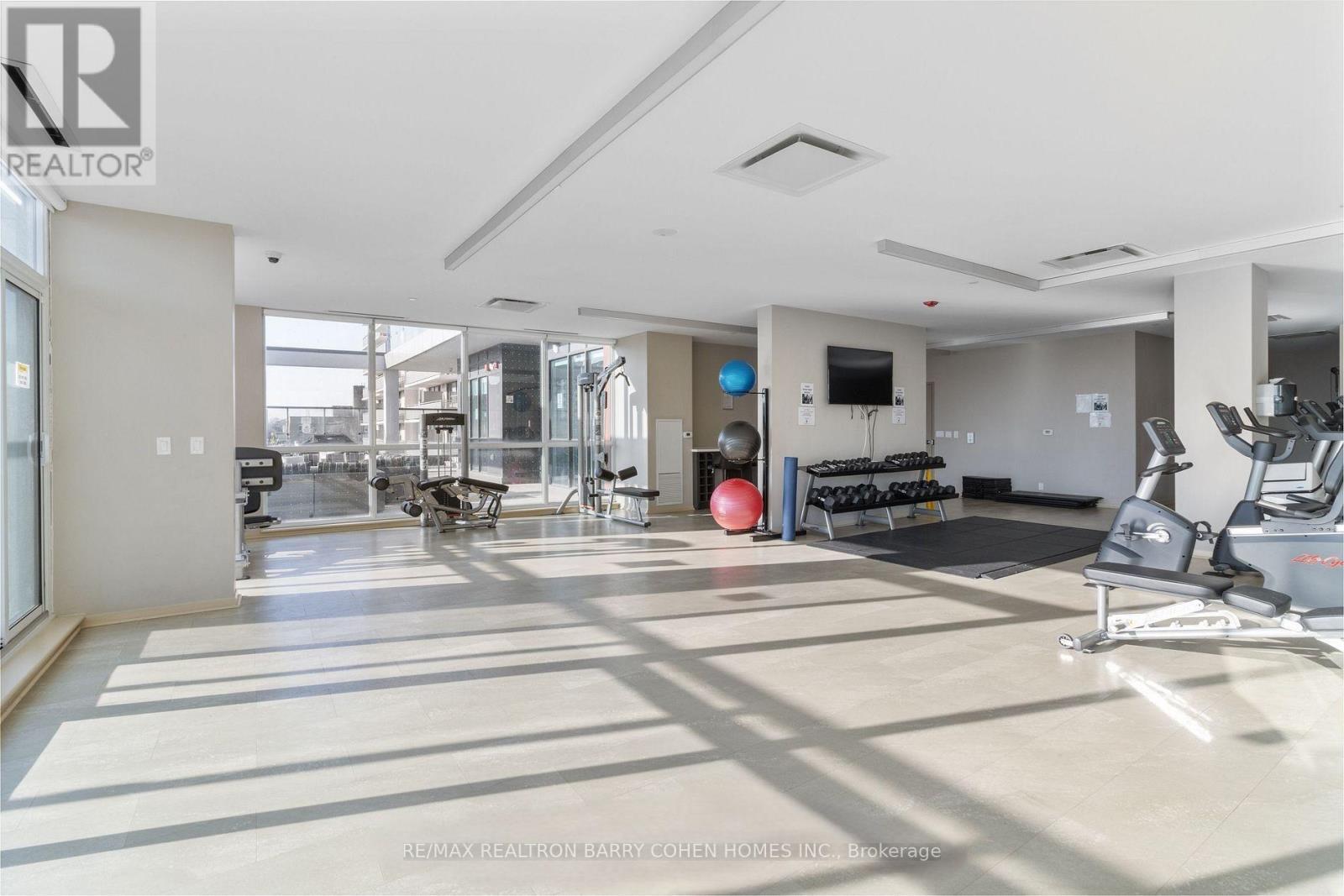 1206 - 1486 Bathurst Street, Toronto, ON - Indoor Photo Showing Gym Room