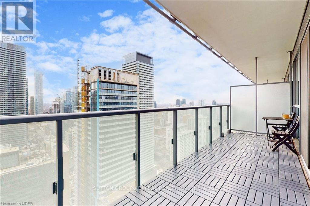 3706 - 15 Grenville Street, Toronto, ON - Outdoor With Balcony With Exterior