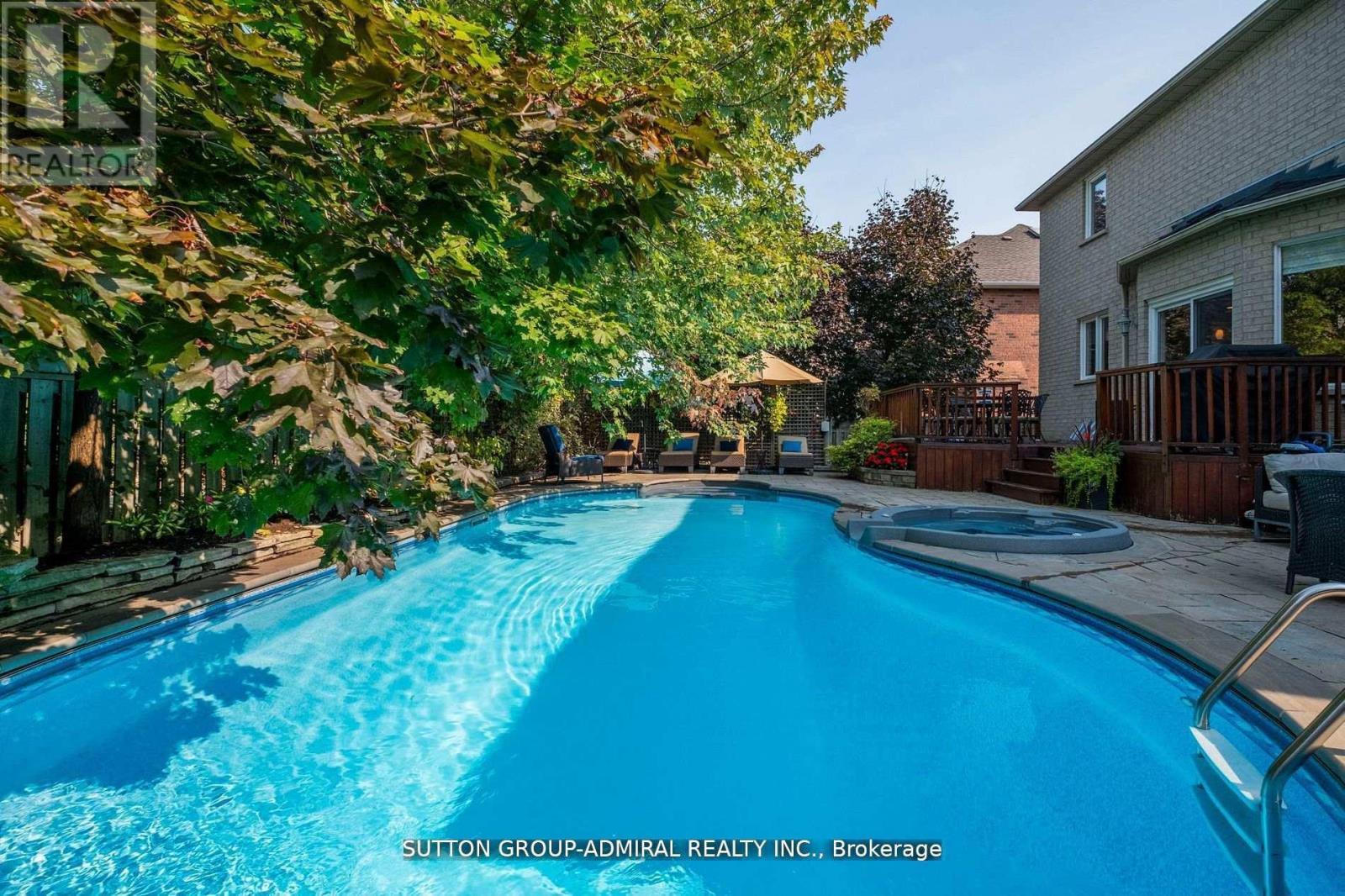 19 Langtry Place, Vaughan, ON - Outdoor With In Ground Pool
