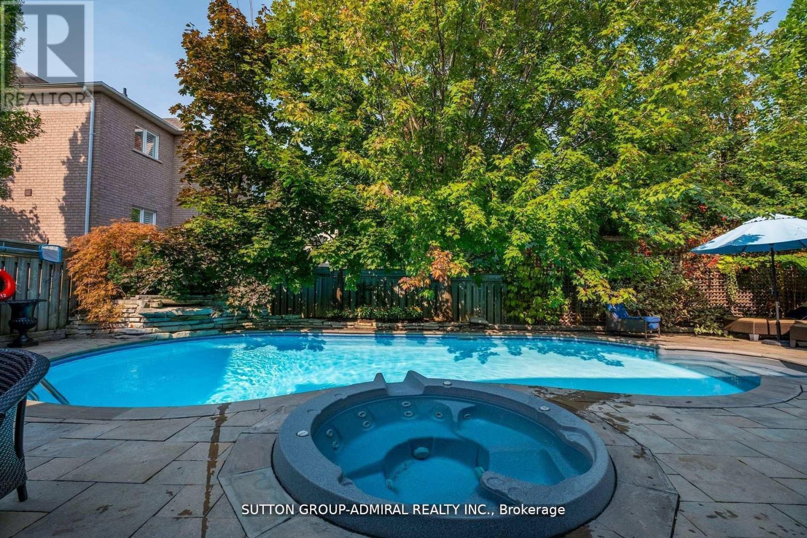 19 Langtry Place, Vaughan, ON - Outdoor With In Ground Pool With Backyard