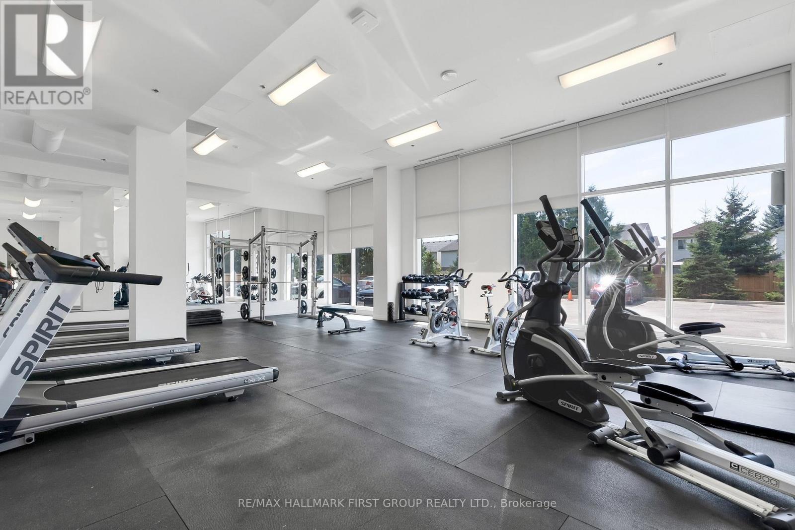 709 - 1900 Simcoe Street N, Oshawa, ON - Indoor Photo Showing Gym Room