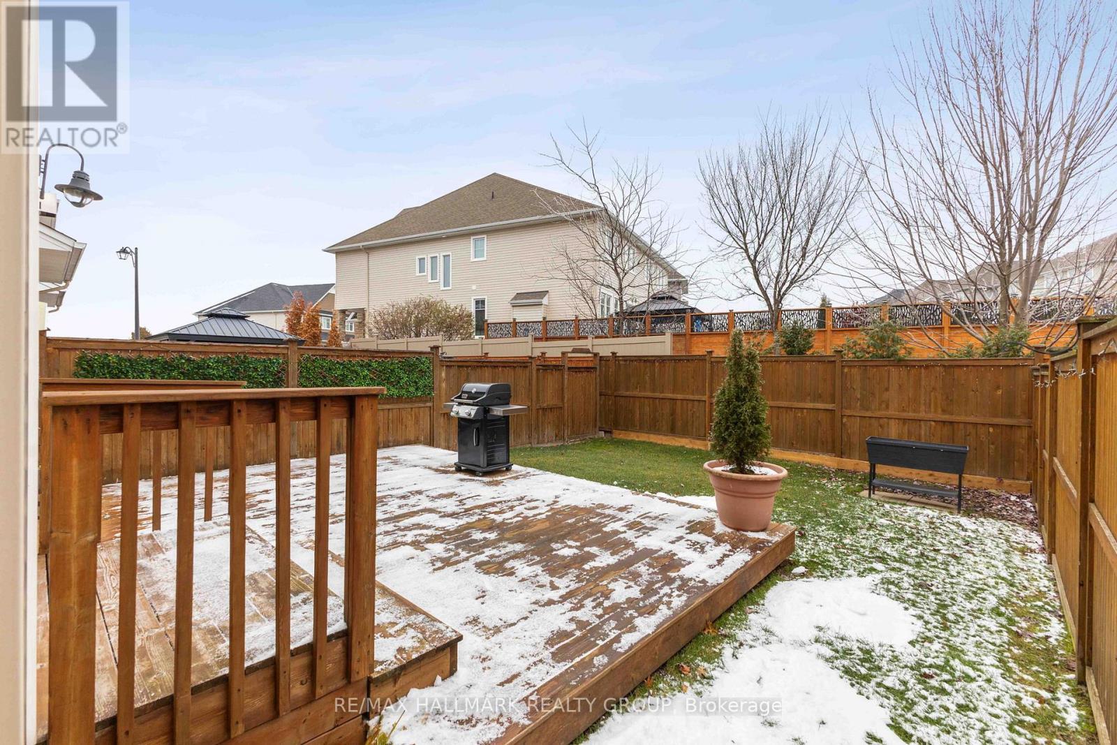 710 Rue Du Cartographe Street, Ottawa, ON - Outdoor With Deck Patio Veranda