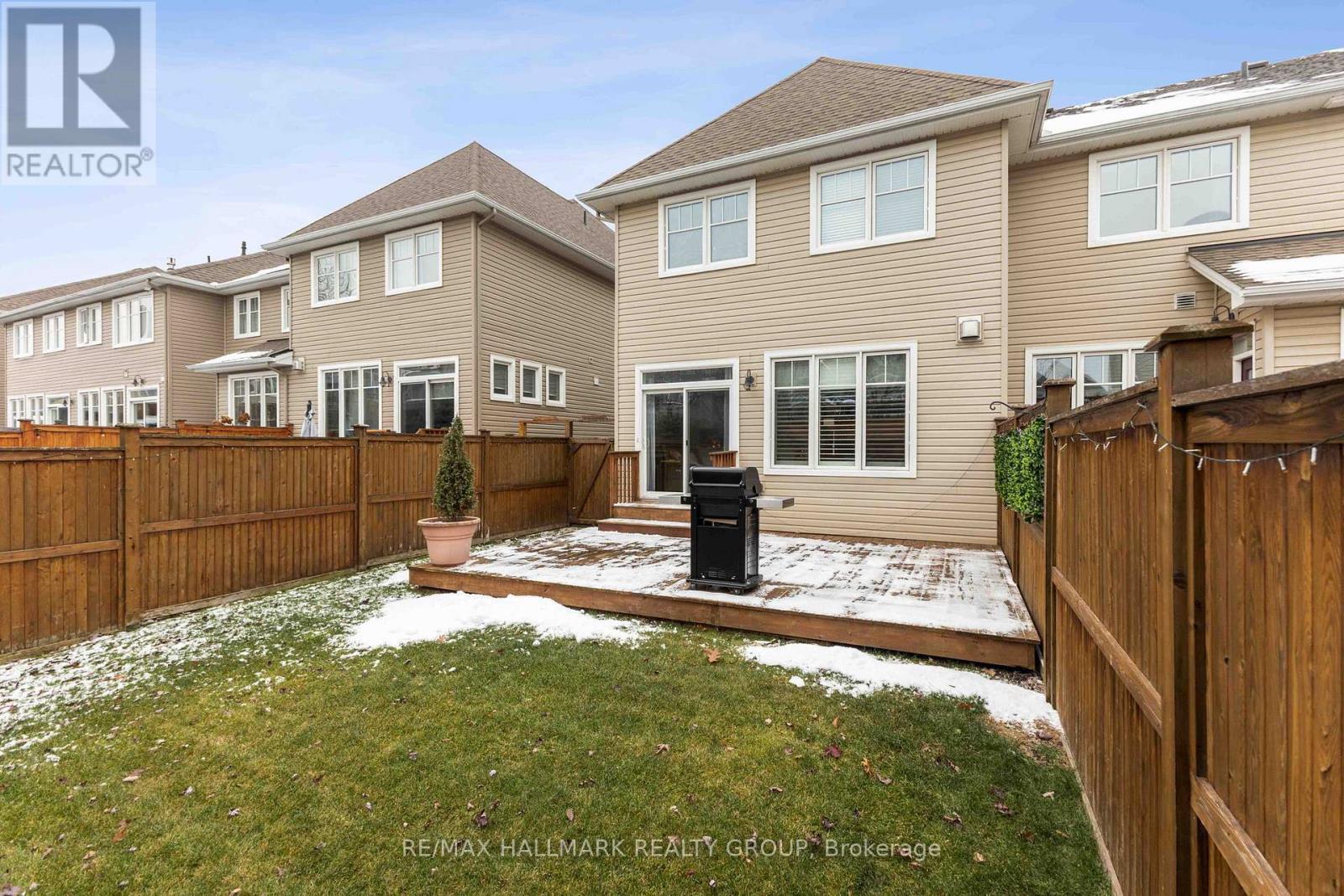 710 Rue Du Cartographe Street, Ottawa, ON - Outdoor With Deck Patio Veranda