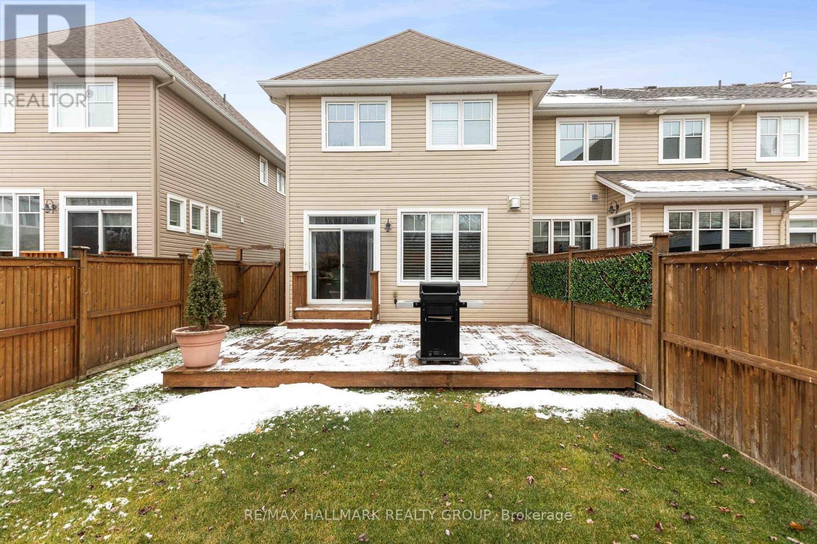 710 Rue Du Cartographe Street, Ottawa, ON - Outdoor With Deck Patio Veranda