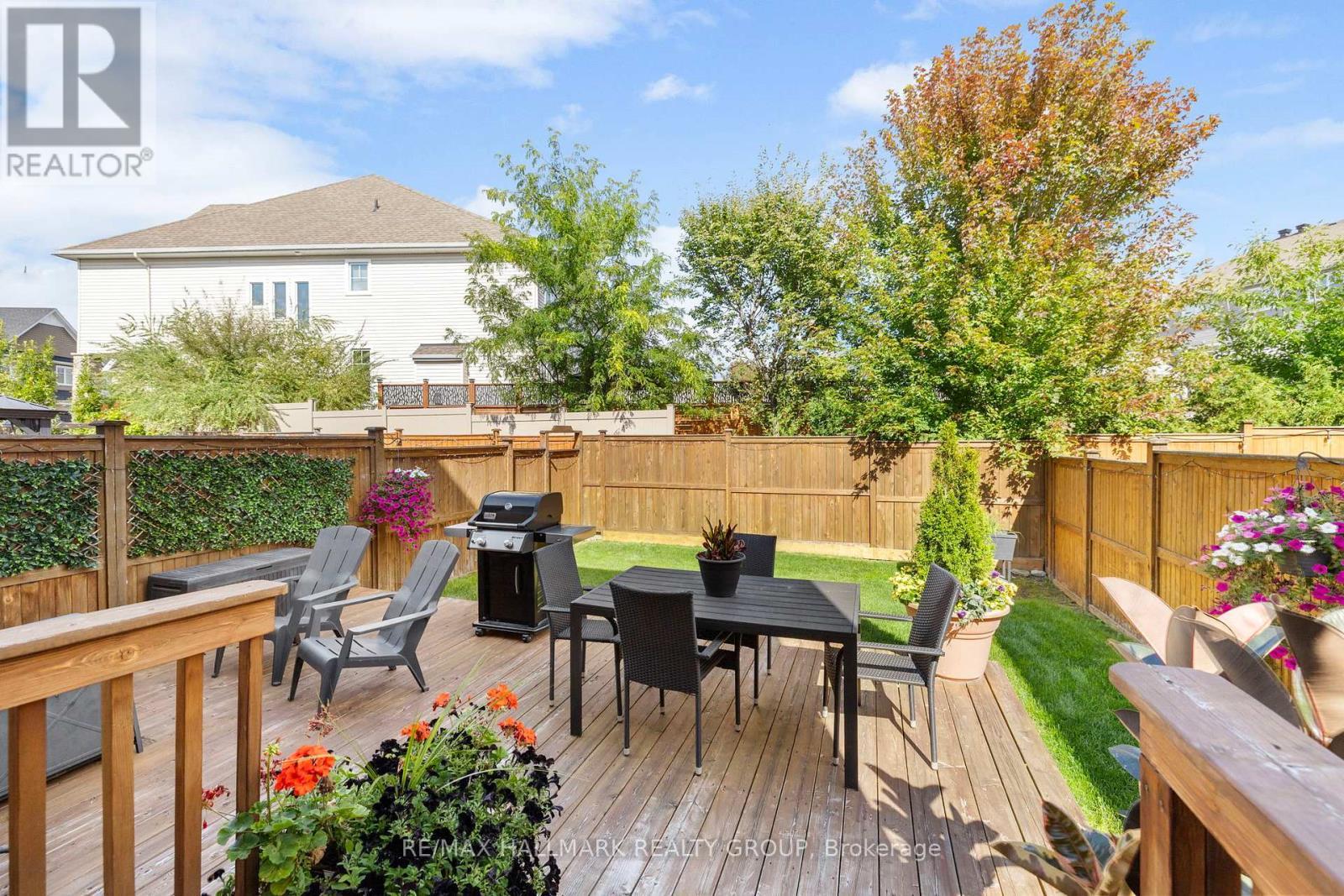 710 Rue Du Cartographe Street, Ottawa, ON - Outdoor With Deck Patio Veranda
