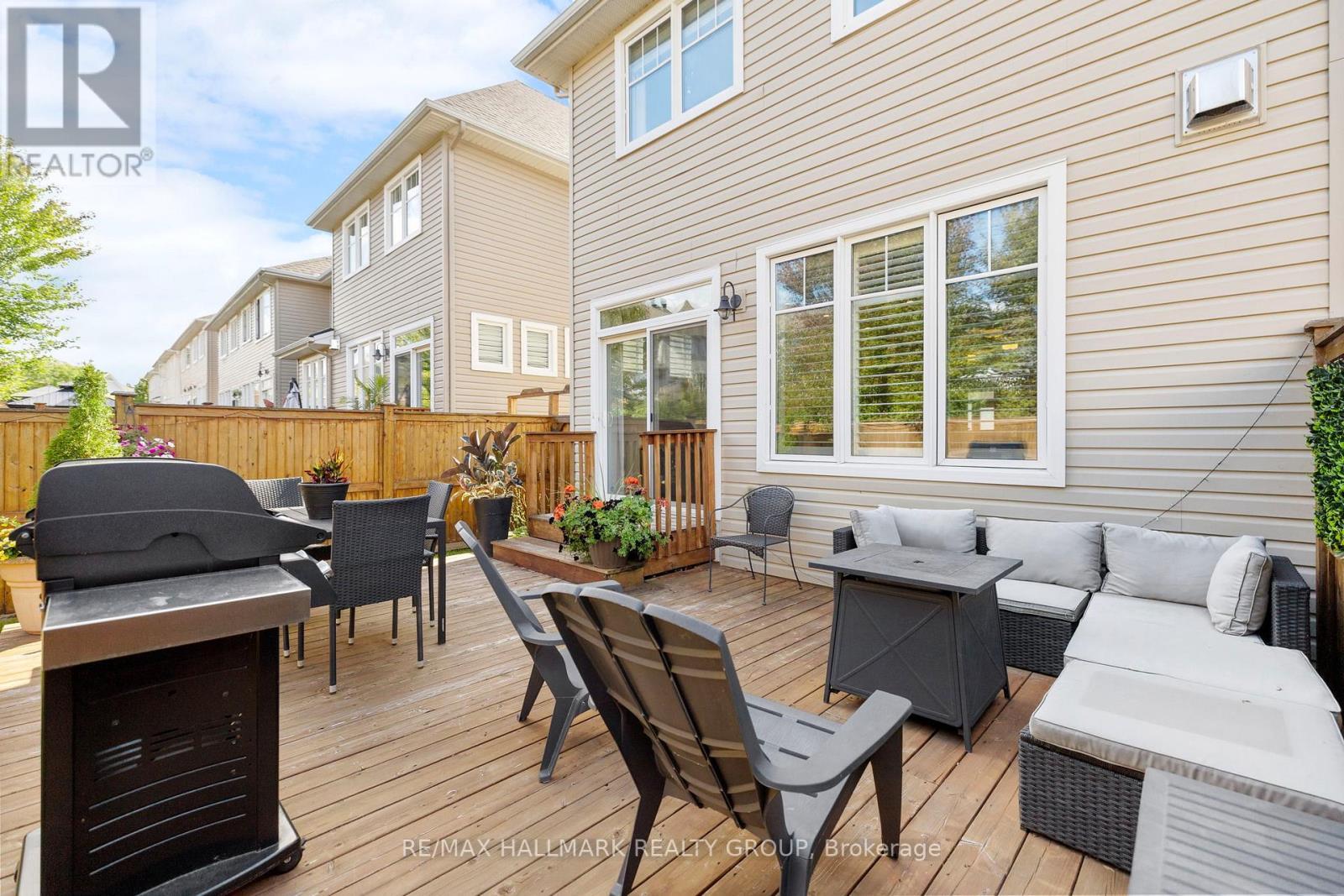 710 Rue Du Cartographe Street, Ottawa, ON - Outdoor With Deck Patio Veranda With Exterior