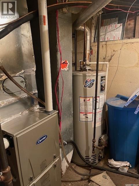 219 Broadway Street, Sedley, SK - Indoor Photo Showing Basement