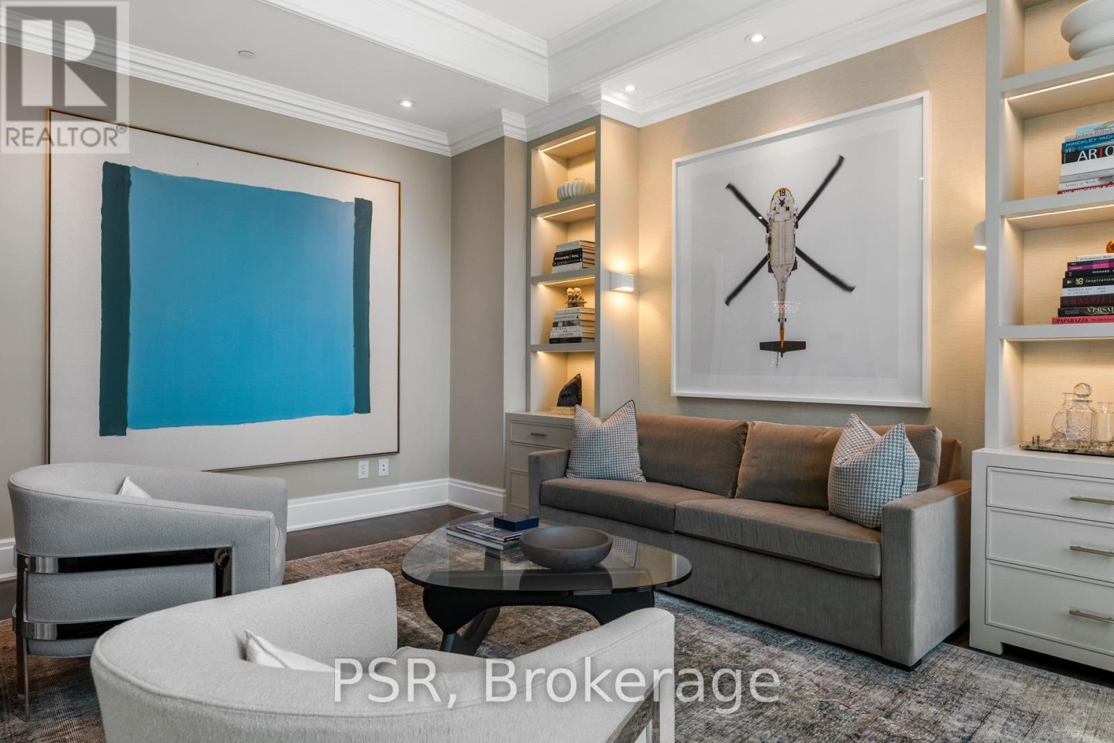 3605 - 311 Bay Street, Toronto, ON - Indoor Photo Showing Living Room