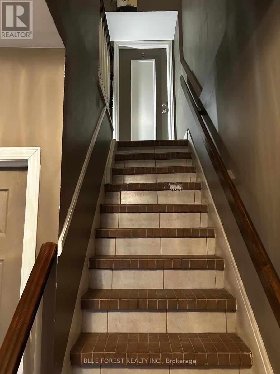 Stairs up to apartment 3 - 3 - 1 Waverly Place, London East (East F), ON